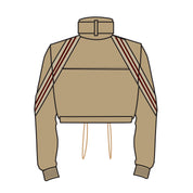 TWISTED TRACK JACKET (CROPPED)