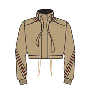 TWISTED TRACK JACKET (CROPPED)