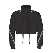 TWISTED TRACK JACKET (CROPPED)