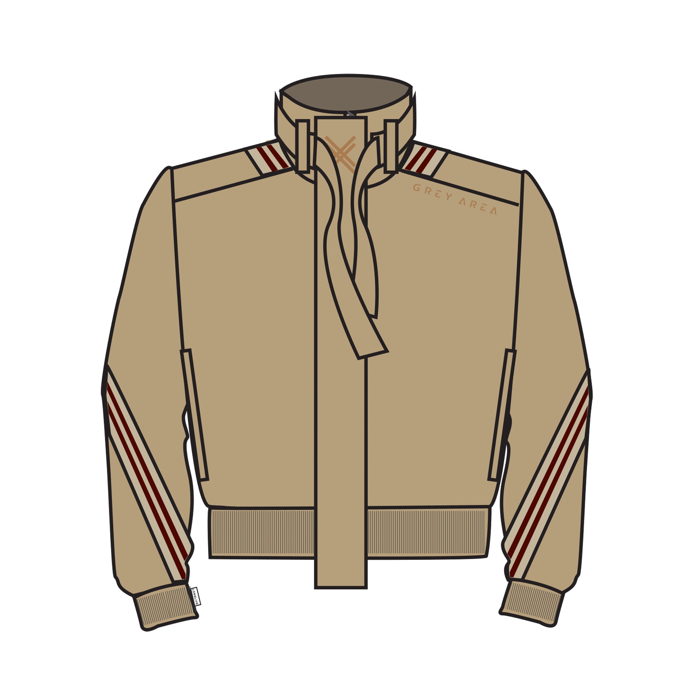 TWISTED TRACK JACKET