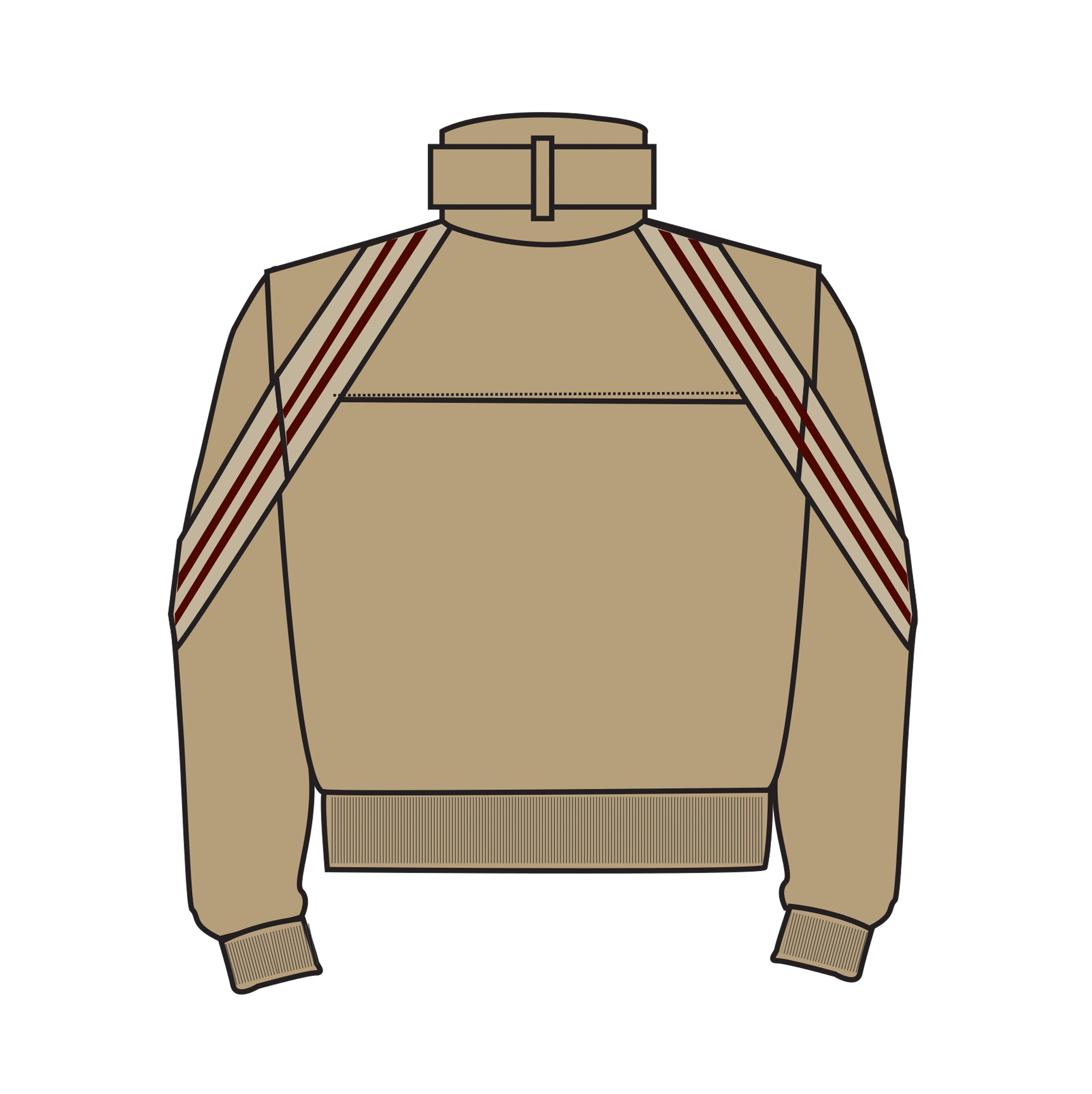 TWISTED TRACK JACKET