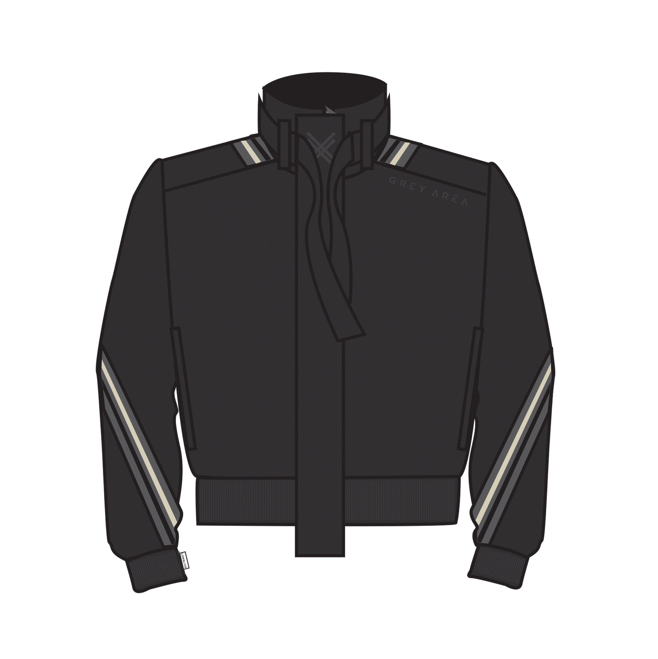 TWISTED TRACK JACKET