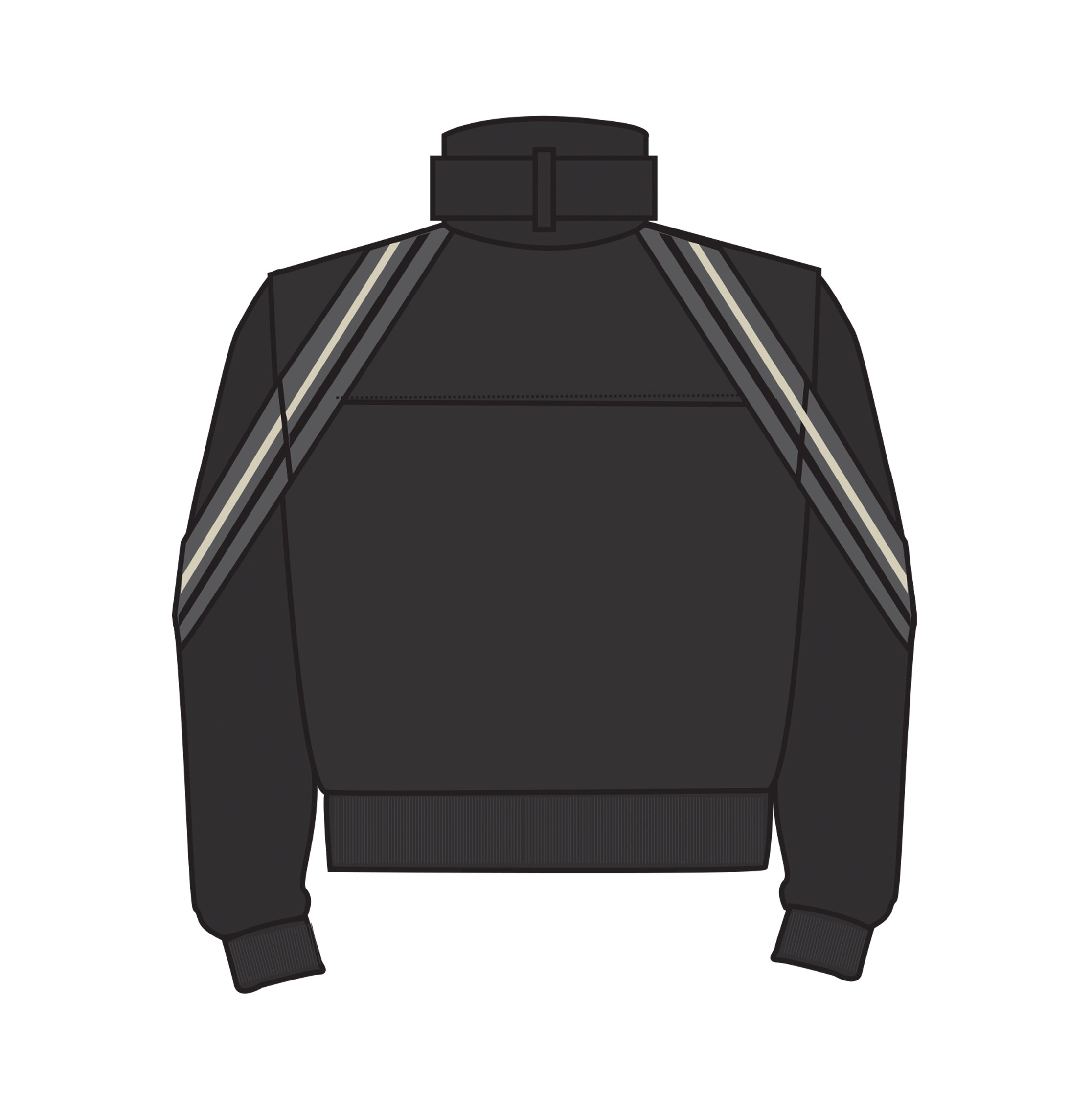 Divided Track Jacket TWISTED TRACK JACKET – Grey Area Brand