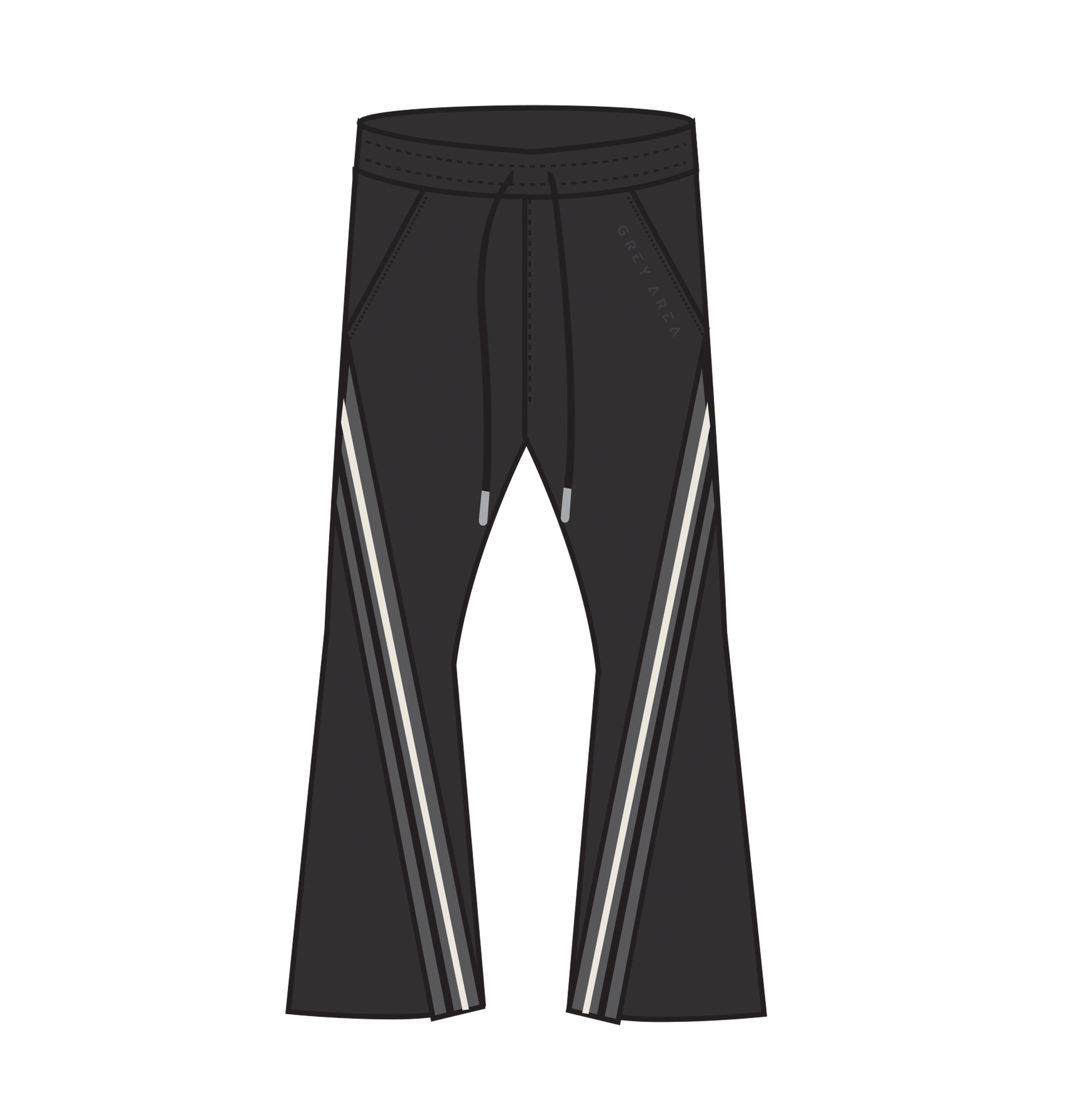 TWISTED TRACK PANTS