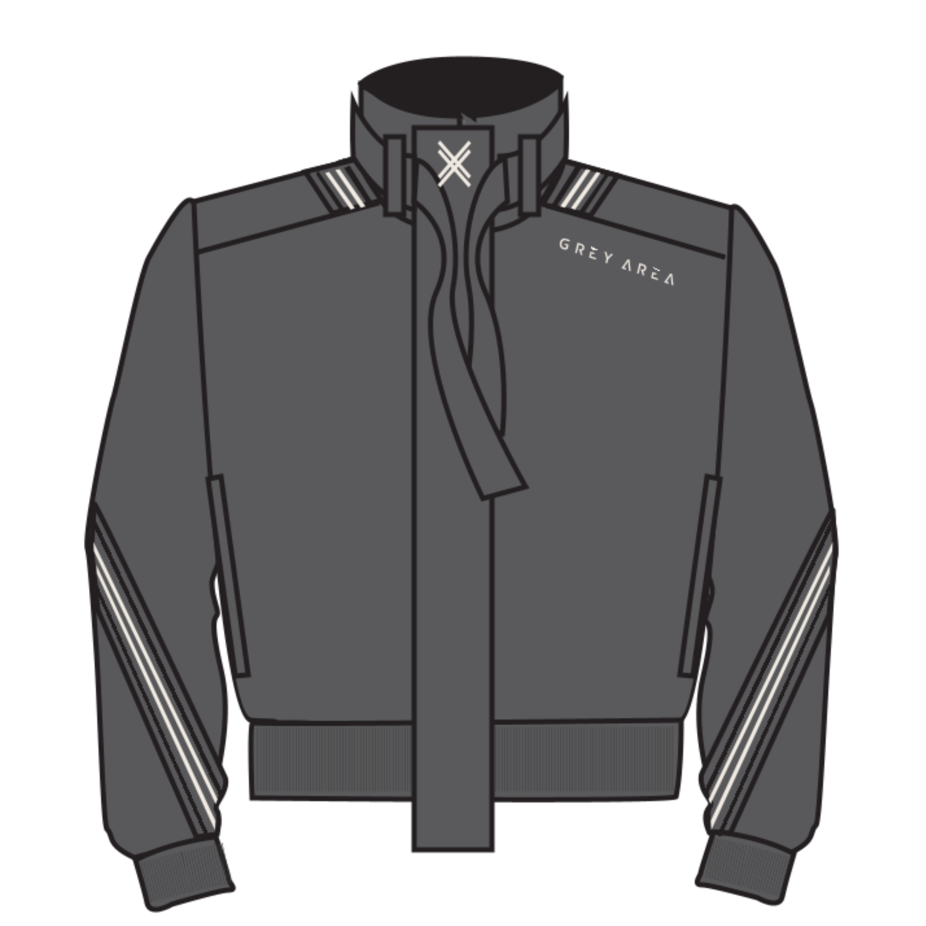 TWISTED TRACK JACKET