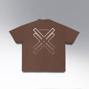 BROWN SHORT SLEEVE T-SHIRT
