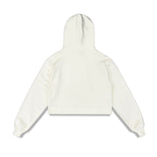 REPEAT LOGO CROPPED HOODIE