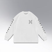 WHITE LONG SLEEVE T-SHIRT