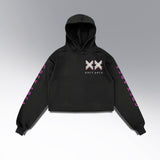 DOUBLE XX CROPPED HOODIE